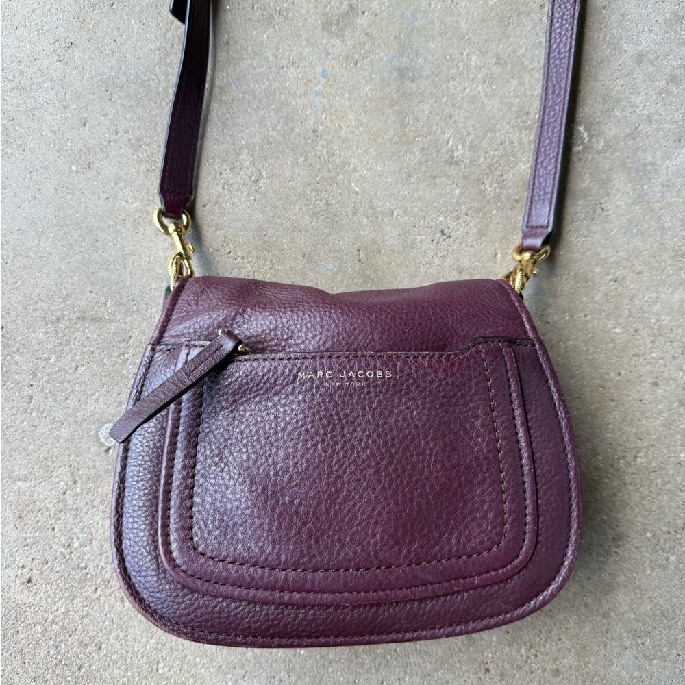 Vintage Burgundy Marc Jacobs “Empire City” Crossbody